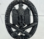 General Assault Badge in Silver