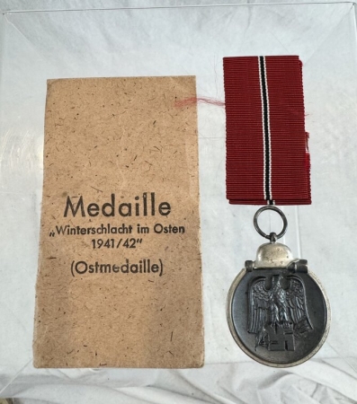 Russian Front Medal & Mismatched Envelope