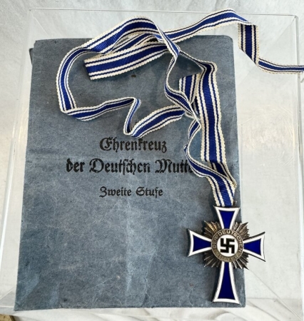 Mother’s Cross in Silver and Envelope