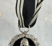 Prussian 25 Year Long Service Medal for Fire Service