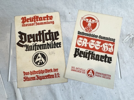 SA Cigarette Album Checklists