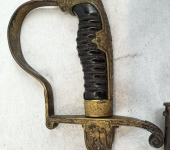 Third Reich Period Army Lions Head Sword
