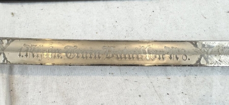 Imperial German Train Battalion Sword