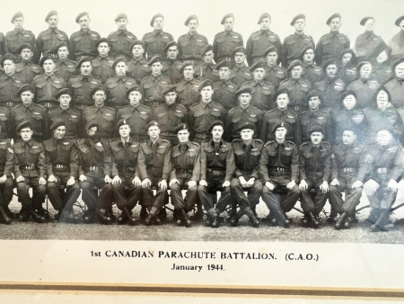 Original 1st Canadian Parachute Regiment Photo