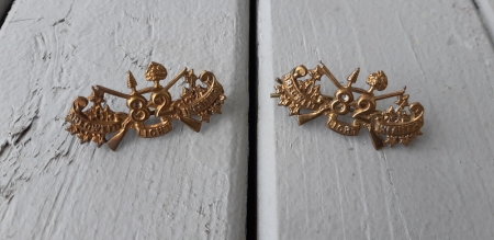 Pre War 82nd Abegweit Light Infantry Collar Set