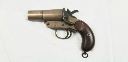 First War Webley Flare Pistol 1915 Dated