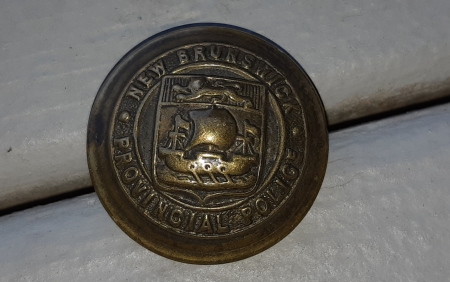 New Brunswick Provincial Police Button
