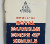 History of The Royal Canadian  Corps of Signals 1903-1961