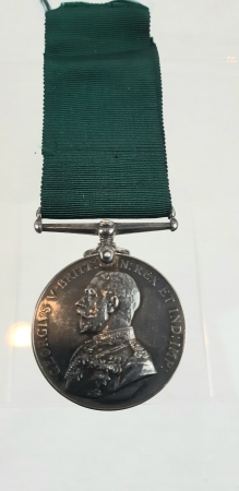 George V Colonial Auxiliary Long Service To C.G.A.