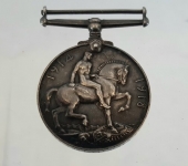 British War Medal to Casualty and DCM Winner Scottish Rifles