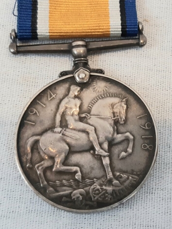 Single British War Medal for Canadian Forestry Corps