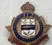 112th Overseas Battalion Sweetheart