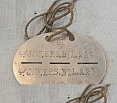 2nd War German Aluminum Id Disc