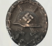 German 2nd War Wound Badge in Silver