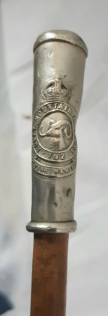 102nd Rocky Mountain Rangers Swagger Stick