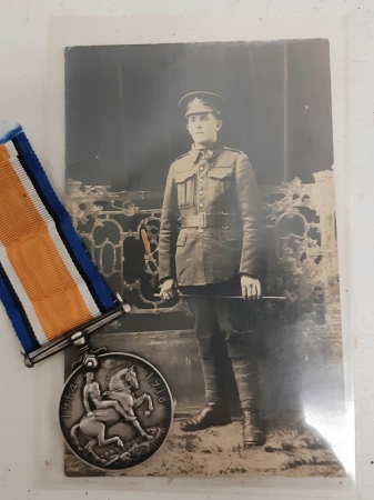 British War Medal and PC Picture