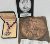 85th Battalion Plaque and Cross
