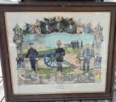 Baden Artillery Commemorative Print