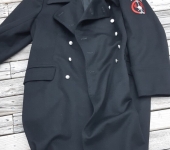 German Firemans Wool Overcoat