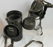 German 2nd War Gas Mask & Cannister