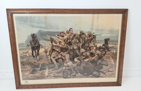 Woodville Print of the 17th Lancers