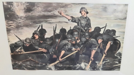 German 2nd War Patriotic Print