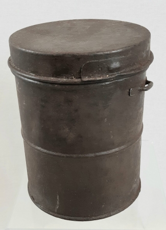 German First War Gummimaske  Gas Mask Cannister