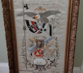 Imperial German Sailor’s Naval Silk Picture