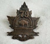 79th Battalion CEF Cap Badge