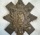 42nd Battalion Black Watch Officers Cap Badge