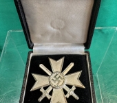 War Merit Cross with Swords First Class Cased