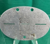 German 2nd War ID Disc Construction Battalion