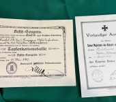 First War Sachsen-Altenberg Document Group