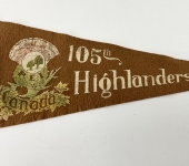 105th Battalion PEI Highlanders Pennant