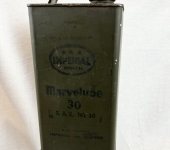 Imperial SAE 30 Canadian Military Oil Can