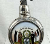 German Marines China Reservists Flask