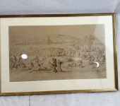 Austro Prussian War Sketch by Beer