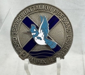 33rd Service Battalion Pipes and Drum Glengarry Badge