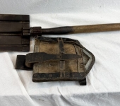 German 2nd War Folding Shovel and Carrier