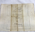 Parchment Discharge Certificate 15th Regiment of Foot