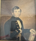 1820’s Framed Naval Officer Portrait