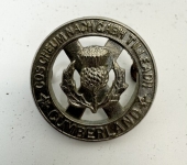 1920’s Cumberland Highlanders Collar Insignia