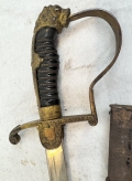 Third Reich Period Army Lions Head Sword