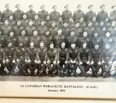 Original 1st Canadian Parachute Regiment Photo