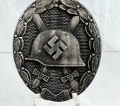 Wound Badge in Silver