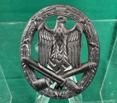 General Assault Badge in Silver