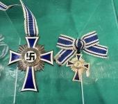 Mother’s Cross in Silver Set