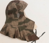 German 2nd War Tan Water Pattern Reversible Hood