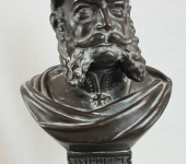 19th Century Bust of Kaiser Wilhelm 1